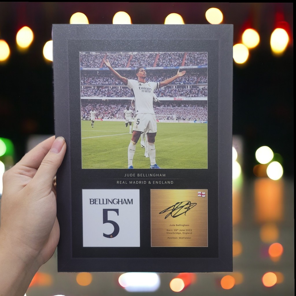 FOOTBALL PAINTING ️ โปสเตอร์ Jude Bellingham ️