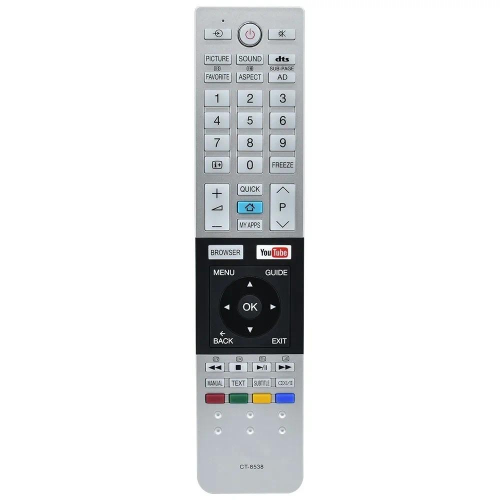 รีโมทคอนโทรลใหม่ CT-8538 CT-8522 CT-8521 CT-8514 Controller สําหรับ Toshiba LCD สมาร์ททีวี