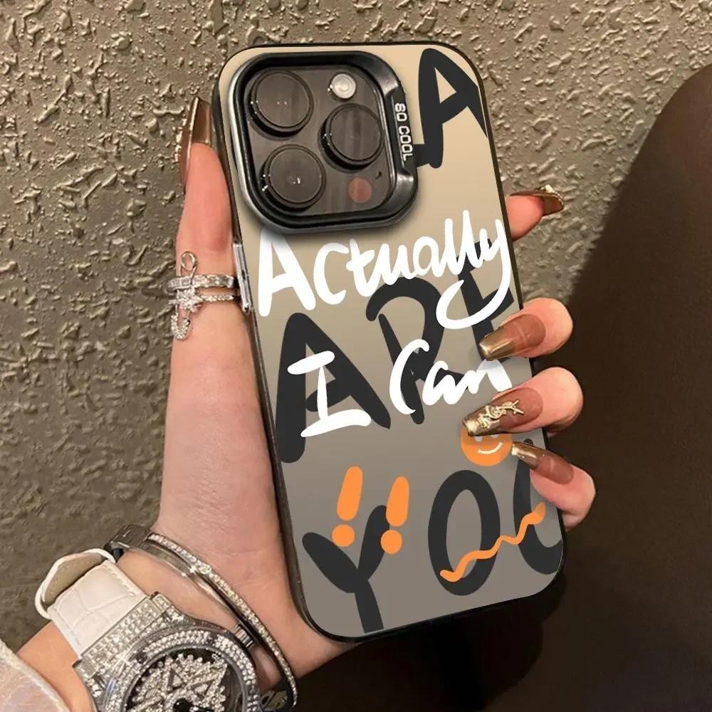 สําหรับ Poco M6 X6 X5 Pro M6 Pro 4G 5G C65 C61 C50 C51 M2 M5S X4 NFC เงิน IMD เคสโทรศัพท์หรูหราอินเทรนด์ Graffiti ตัวอักษรกันกระแทกซิลิโคนกันกระแทกกันชน