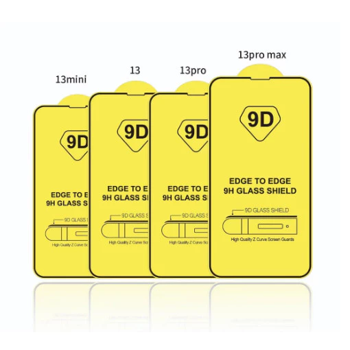 ฟิล์มแข็ง ความละเอียดสูง พร้อมฟิล์มบาง เต็มจอ 9D ทุกรุ่น11 For iPhone12 13 14 15Pro MAX X XS XR XS 7 8Plus SE2020#9D