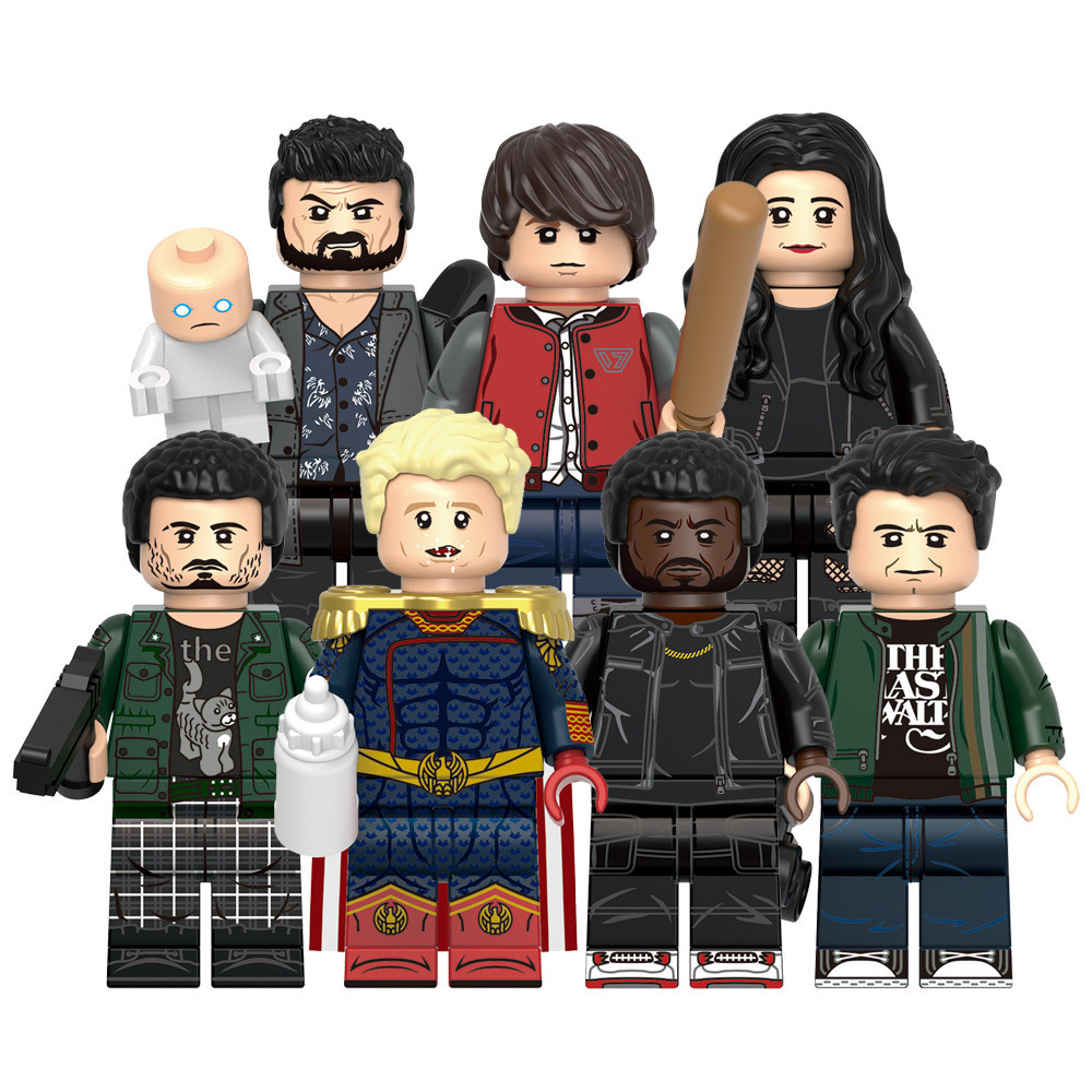 Homelander Frenchi Billy Butcher Hughie Campbell Ryan Kimiko Building Block ของเล่นเด็ก