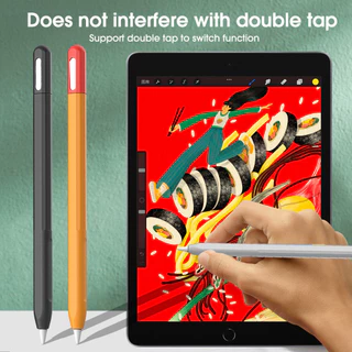 เคสซิลิโคนสีสําหรับ Apple Pencil Pro - หมวกปากกาสไตลัสแบบนุ่มตัวป้องกันแบบสัมผัส-ปลอกกันลื่นกันกระแทกบางเฉียบ-แฟชั่นหลากสีฝาครอบป้องกันรอยขีดข่วน