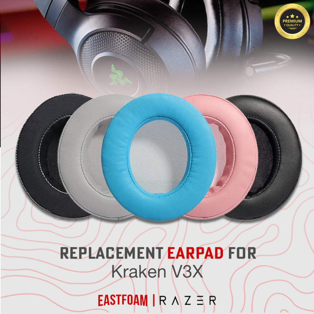Earpad Earcup Razer Kraken V3X Essential USB Multi Platform Ear Cushion