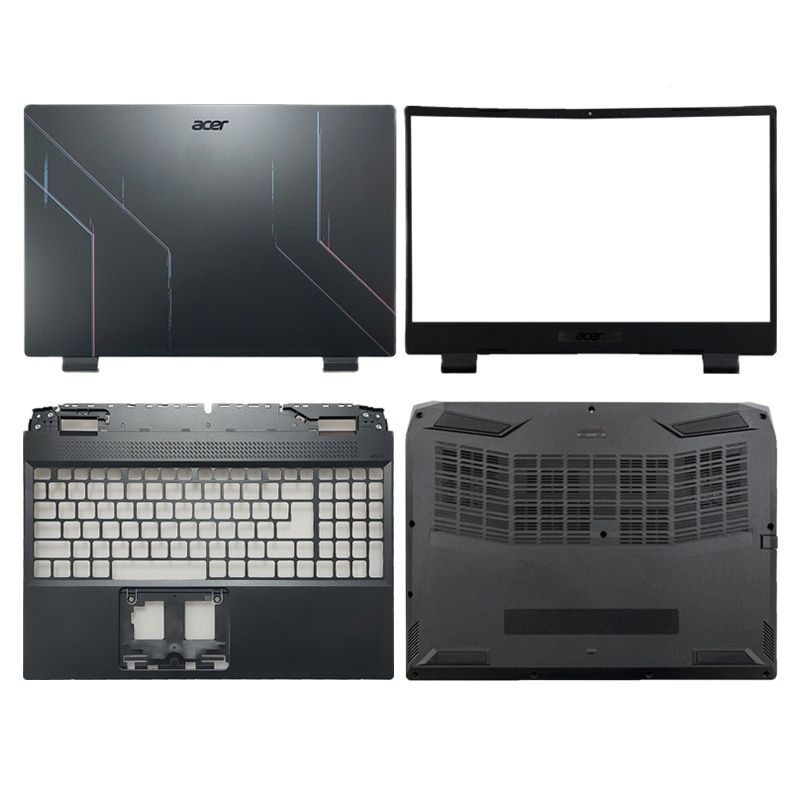 ใหม่ด้านหน้าและด้านฝ่ามือฝาครอบแล็ปท็อป LCD สําหรับ Acer nitro5 AN515-46 AN515-58 56cl AN515-58G n22
