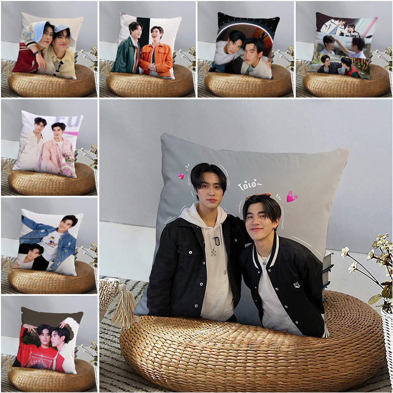 Geminifourth My Love Mix-Up หมอนโพลีเอสเตอร์พิมพ์ลายด้านเดียวของขวัญเบาะรองนั่งสําหรับเพื่อน (ไม่รวมแกนหมอน)