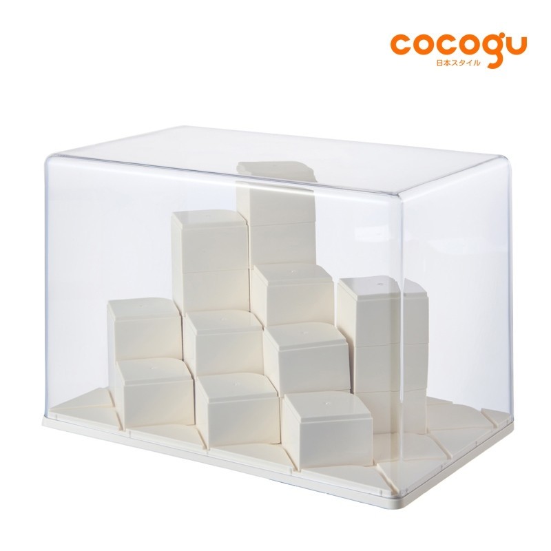 [E-tax E-Receipt] COCOGU กล่องโมเดลแสดงลำดับชั้นแบบสามมิติ DIY ได้ กันฝุ่น รุ่น 912-2