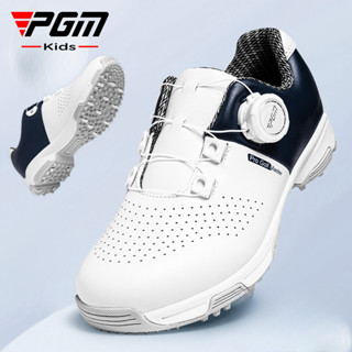 PGM XZ382 เด็กกอล์ฟเด็กรองเท้าสำหรับวัยรุ่นเด็กชายและเด็กหญิ…