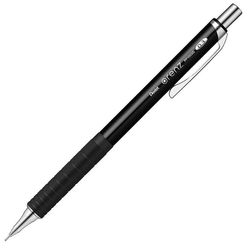 Pentel sharp pen Orenz metal grip 03 XPP1003G2-A Black
Pentel sharp pen Orenz metal grip 05 XPP1005G