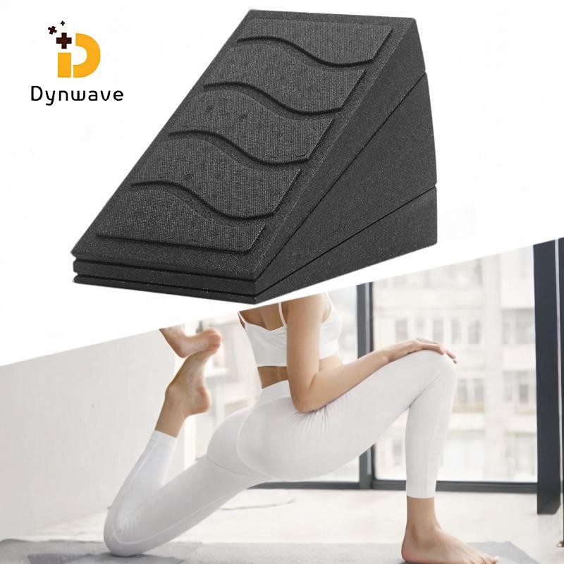 Dynwave Squat Wedge Block กระดานเอียง Wedge Calf Stretcher สําหรับกีฬาลูกวัวยืดแน่น Calve