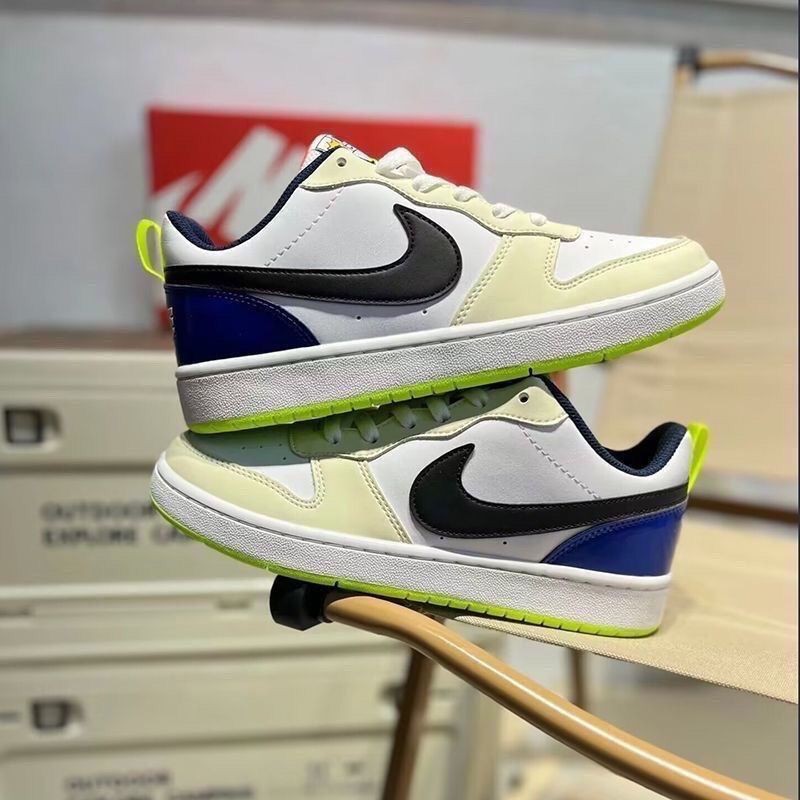 ฤดูร้อนสไตล์ร้อน GS สีขาวสีดํา Low-Top All-Match Casual Trend Dunksb กีฬา Aj คู่สีขาว Retro รองเท้าผ้าใบ