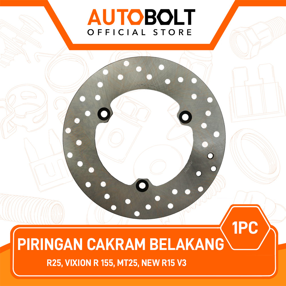 ใหม่ R15 V3 & Vixion R 155 R155 & R25 R25 & MT25 MT25 ใหม่ดิสก์เบรกด้านหลังดิสก์ด้านหลัง