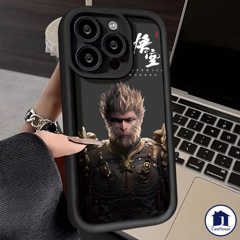 เย็น Black Myth: Wukong เคสอ่อน เข้ากันได้สำหรับ Samsung A05s A15 A05 A54 A14 A03s A12 A24 A23 A32 A04s A25 A03 A13 A50