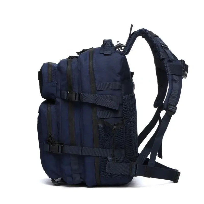 25L/50L GYM กระเป๋าเป้สะพายหลังกระเป๋าการล่าสัตว์ MOLLE กระเป๋าเป้สะพายหลังสําหรับชายกลางแจ้งเดินป่ายุทธวิธี Rucksack แม่มด 2 ขวดผู้ถือ - รูปที่ 5