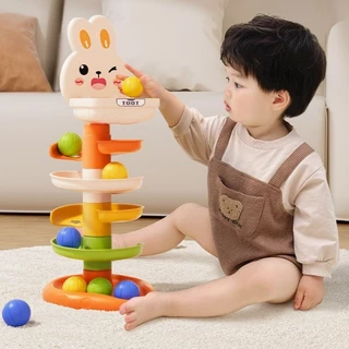 BHQ ของเล่นเด็ก ลูกบอลสไลด์เดอร์ การขว้างแทร็กบอล ของเล่นฝึกทักษะเสริมพัฒนาการ