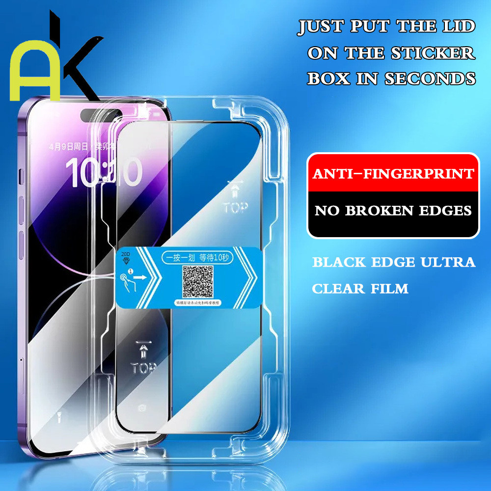 AK ฟิล์มกระจก เต็มจอใส for Samsung A07 A56 A06 A55 A54 A34 A12 A15 A22 S24 Ultra A23 A13 A14 A32 A35 A50 A52S A53 ฟิล์ม