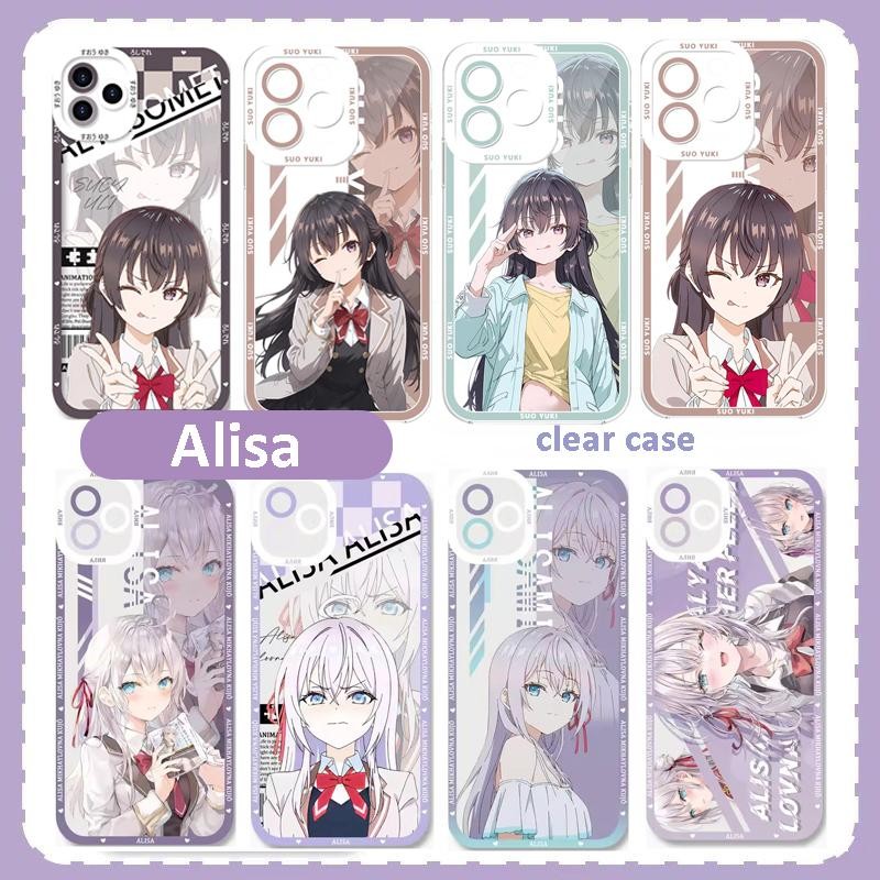การ์ตูนอะนิเมะ Alisa Mikhailnova Kujou เคสโทรศัพท์สําหรับ Tecno Pova 2 3 4 5 6 Pro POP 5 6 LIE Zero 20 30 5G ปลอกน่ารักกันกระแทกกล้องป้องกันคู่ Clear TPU ปกอ่อน