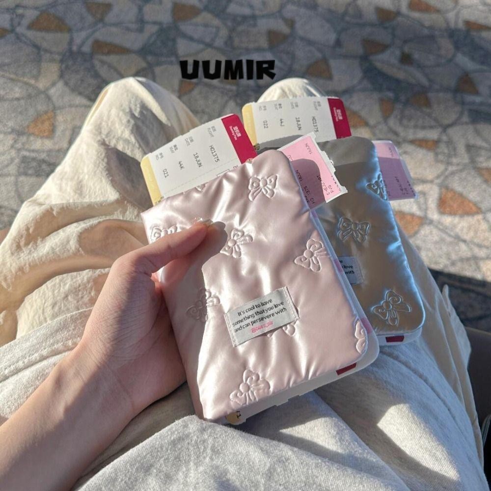 UUMIR ปกหนังสือเดินทาง, ใบรับรองกุทัณฑ์สีเงินสีชมพู, กระเป๋าใส่บัตรคุณภาพสูง ปู่ ป้องกันการโจรกรรม