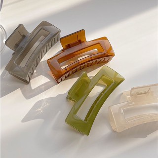 C37 กิ๊บติดผม ขนาดใหญ่ คลิปหนีบผมสี่เหลี่ยม สไตล์เกาหลี กิ๊บ…