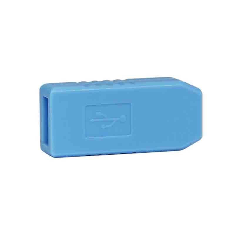 10 ชิ้น USB shell TTL ดาวน์โหลดสายอัพเกรด boost กล่อง shell สีฟ้าโปร่งใส