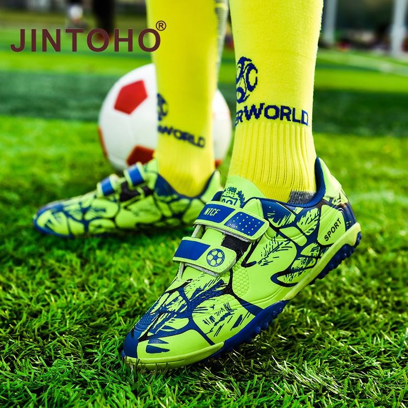 Golden Childrens High-Quality Childrens Outdoor Football Boots ราคาถูก School Training Shoes Boys Gi