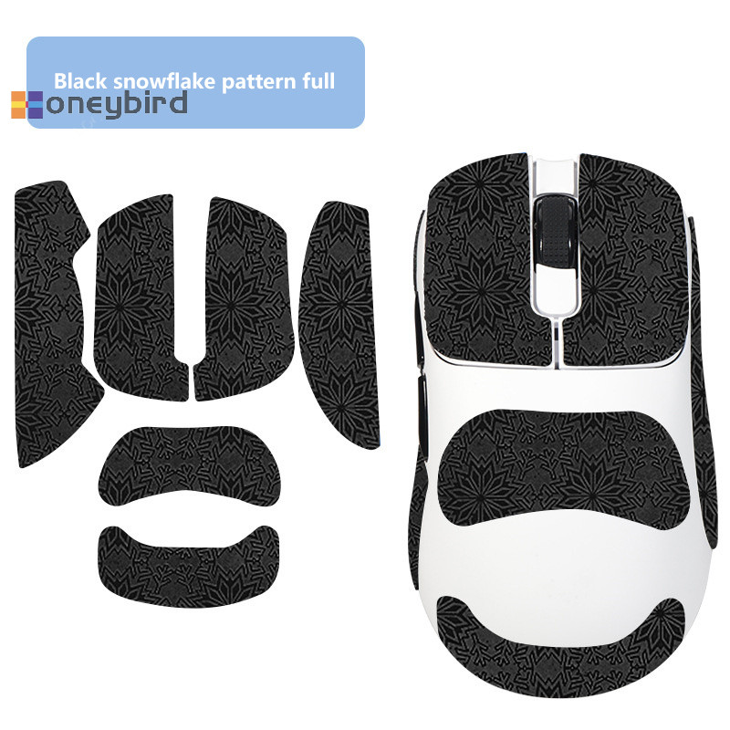 Honeybird Anti-Slip Mouse Grip เทปสติกเกอร์สเก็ตสําหรับ AJJAZZ AJ179/AJ179 Pro เมาส์สําหรับเล่นเกมสําหรับ E-Sports คอมพิวเตอร์ Gamer ลื่นดูดเหงื่อ Nice