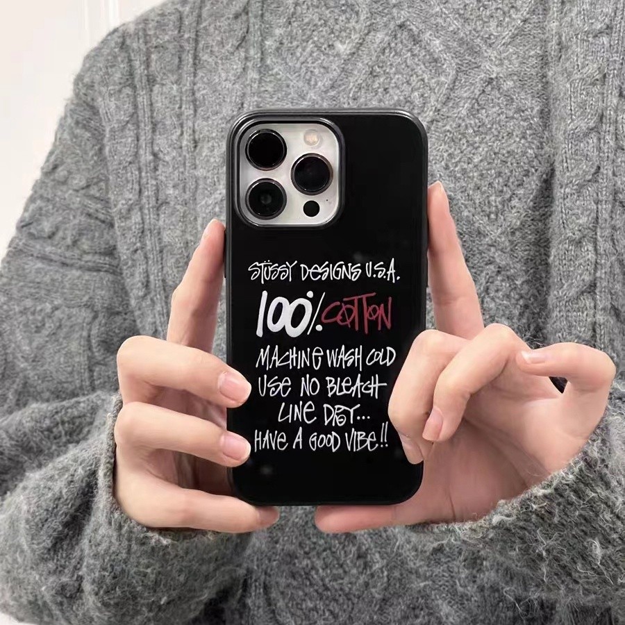 สีดําglossy Soft Case Anti-Fallเคสโทรศัพท์สําหรับiPhone 16 Promax 15 Promax 12 13 Mini 14plus 11 Pro Max X XS XR XS Max 7 8 plus Se2020