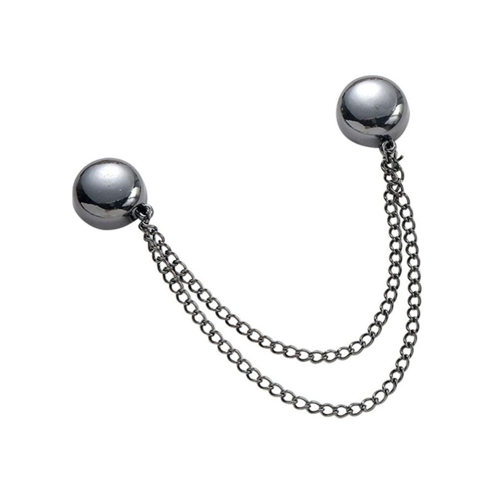 Desmondri คลิปหนีบเสื้อผ้าแม่เหล็ก, ปุ่มโลหะ Shorten คลิปหนีบกางเกง, อุปกรณ์เสริมเสื้อผ้า Multi-Function เอวหัวเข็มขัด Non-hole ขา Cuff Fixing Pin กางเกงยีนส์ - รูปที่ 3