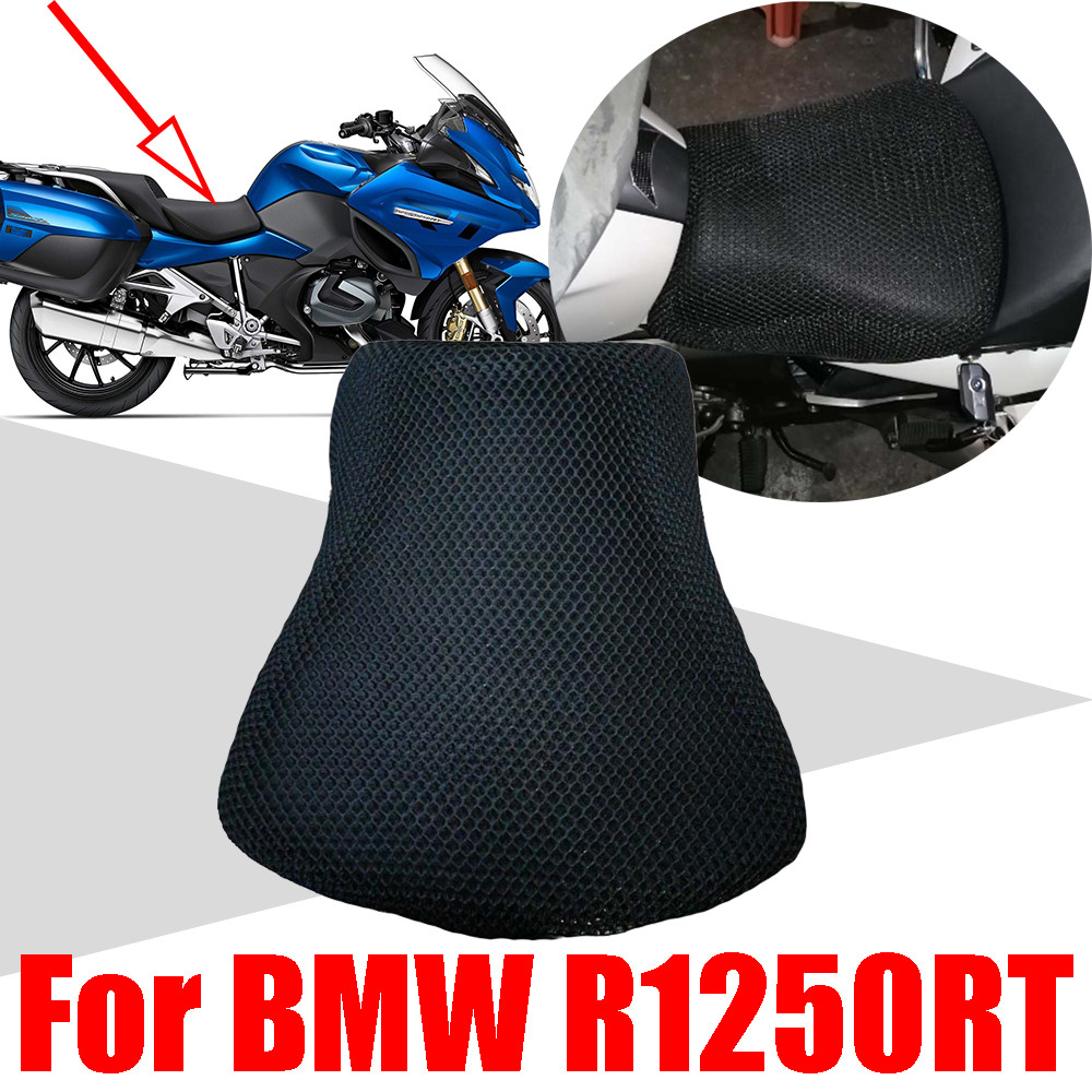 Yสำหรับ BMW R1250RT R1250 RT R 1250 RT R 1250RT รถจักรยานยนต์อุปกรณ์เสริมตาข่ายที่นั่งความร้อนฉนวนกั