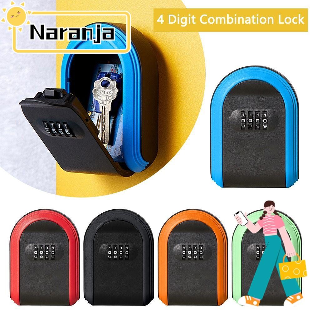 Naranja Key Safe Box กล่องรหัสติดผนัง ในร่มกลางแจ้ง Key Security Storage