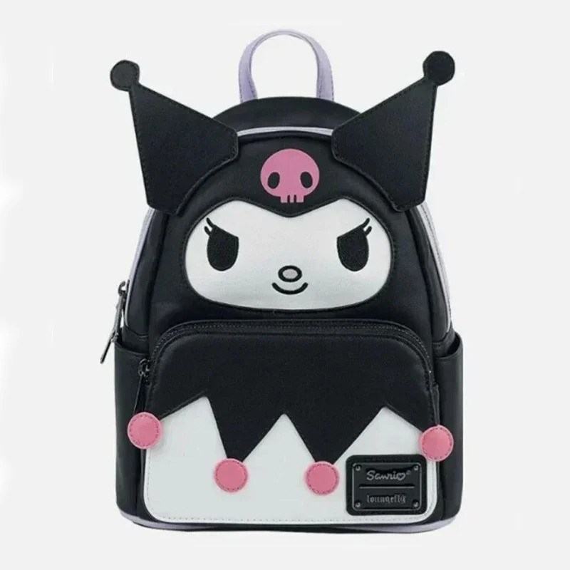 Loungefly Sanrio Kuromi กระเป๋าเป้สะพายหลัง Pu หนัง Lady รูปที่ 8