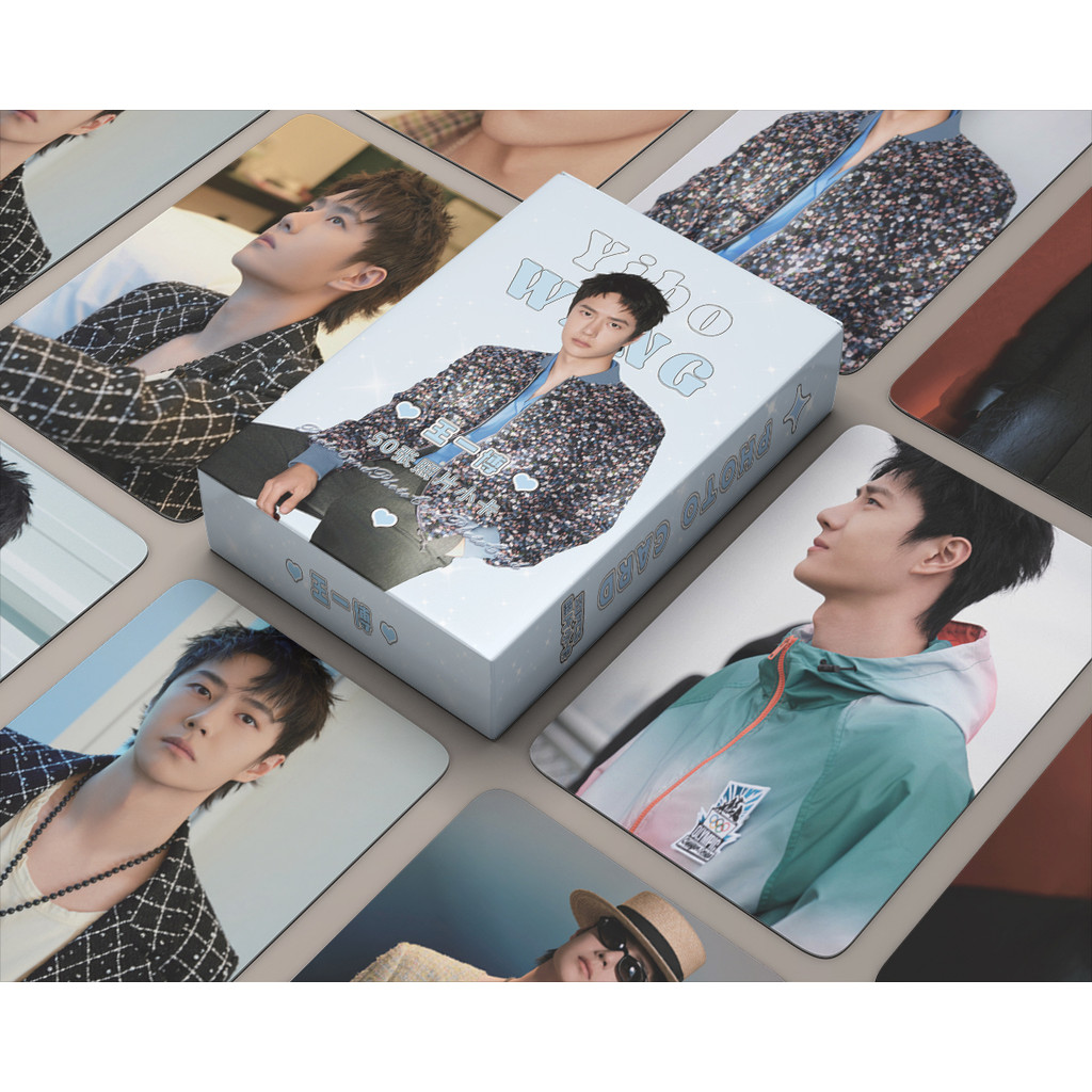 50-55pcs ละครจีน Actor Wang Xingyue โฮโลแกรม Lomo การ์ด Wang YiBo Holographic Photocards Tian Jiarui เลเซอร์โปสการ์ดสินค้าราคาถูก CX