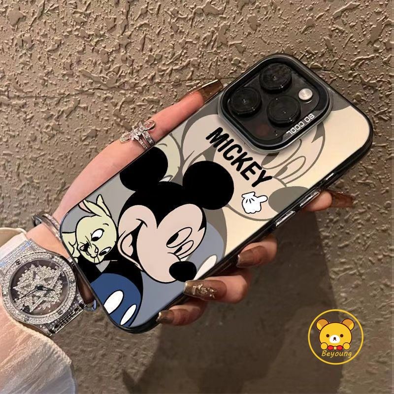การ์ตูน Disney Mickey เคสโทรศัพท์สําหรับ Xiaomi 14T Pro Poco C65 C61 C55 C51 C50 C40 C31 X6 X5 Pro X