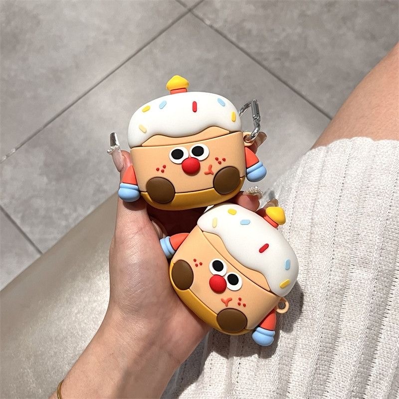 สําหรับ แอร์พอด Airpods 4 2024 เคส Case เคสหูฟัง เค้กวันเกิดน่ารัก