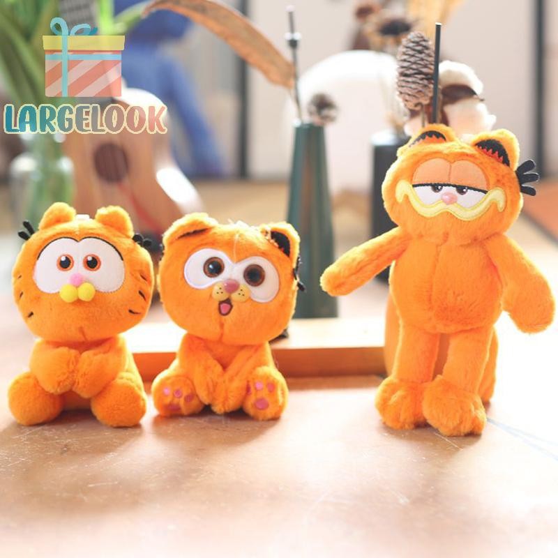 [ลุคใหญ่] น่ารัก อะนิเมะการ์ตูนการ์ฟิลด์พวงกุญแจน่ารักตุ๊กตาของเล่นตุ๊กตาสร้างสรรค์กระเป๋าเป้สะพายหลังจี้ตกแต่งเด็กเด็กหญิงชายของขวัญ [ใหม่]