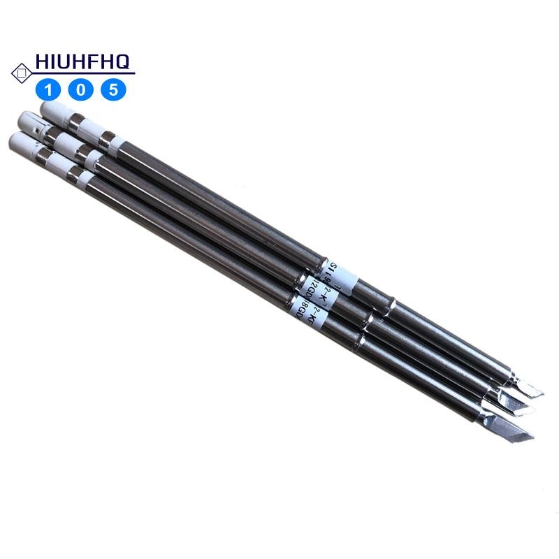 Hiuhfhq1063 ชิ้น T12 Series ปลายเหล็ก T12-K KU KF สําหรับ HAKKO หัวแร้งเคล็ดลับหัวแร้งเชื่อม Stings