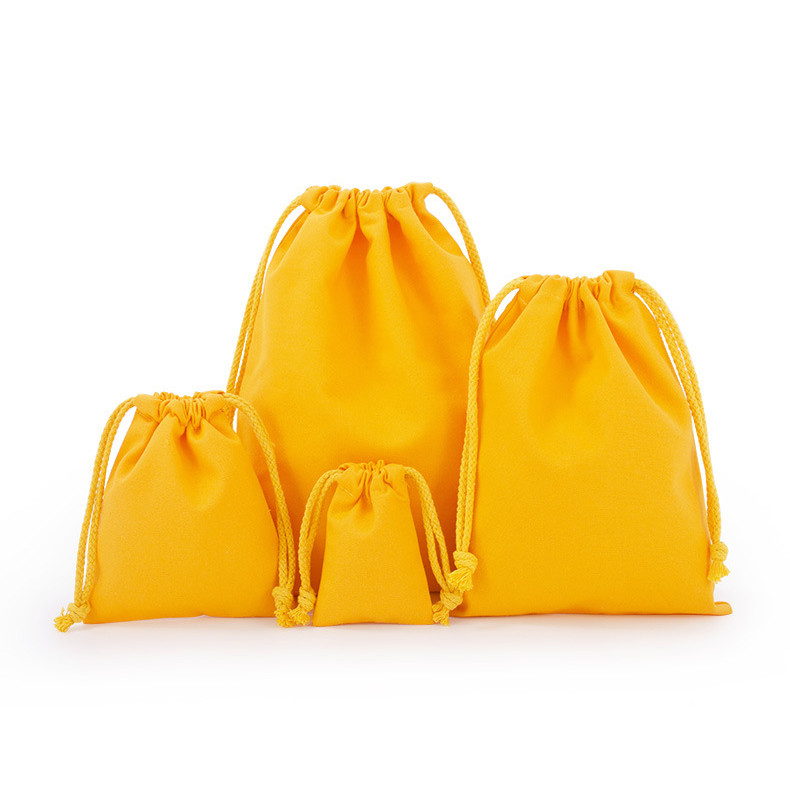 ใหม่ Pokemon Series Pikachu การ์ตูน Drawstring กระเป๋าเก็บของขวัญ Candy Party ของขวัญกระเป๋าผ้าฝ้าย Sail กระเป๋า