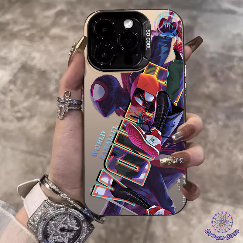 เท่การ์ตูนสไปเดอร์แมนสุดหรูฉาบนุ่ม เคส Redmi 12 9A 9C 13C 10 A1 10A 12C 10C Note 13 10s 10 11 12 11s Pro Max Mi 12 Lite