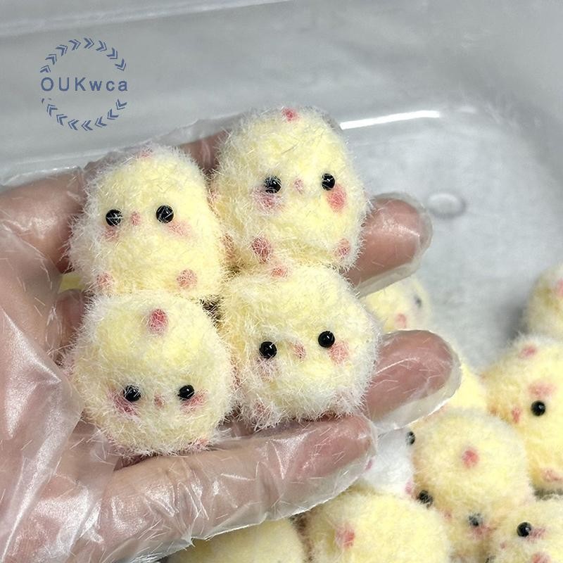 Oukwca 1PC Miniature ช้า Rebound บรรเทาบีบของเล่น Sticky TPR Squishy Mini Chick ความเครียดบรรเทา Squishy ใหม่ Fidget Prop ใหม่