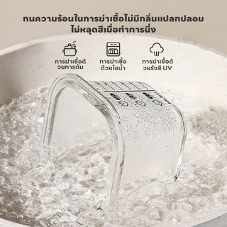 AIKOKY กล่องแก้วเก็บอาหารเด็ก(3 ชิ้น/ชุด) ถ้วยซุปเด็ก ถ้วยแช่แข็ง กล่องเก็บอาหารเด็กเข้าไมโครเวฟได้