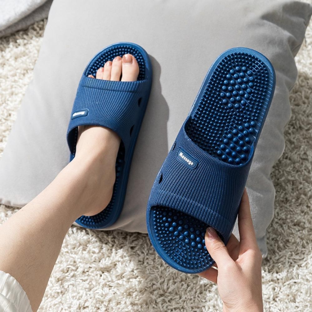 Bersy Platform Flip Flops, Anti Odor Open-toe หนารองเท้าแตะนวด, Anti Slip Beachwear EVA สวมใส่ด้านนอกรองเท้าชายหาด