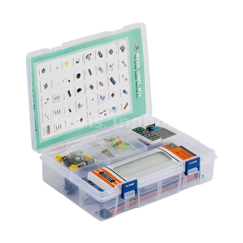CAE-001 ชุดเรียนรู้ Arduino UNO R3 SMD Chip Learning kit Project Starter Kit ชุดเริ่มต้นเรียนรู้อาร์ดูโน่ RFID Learni...