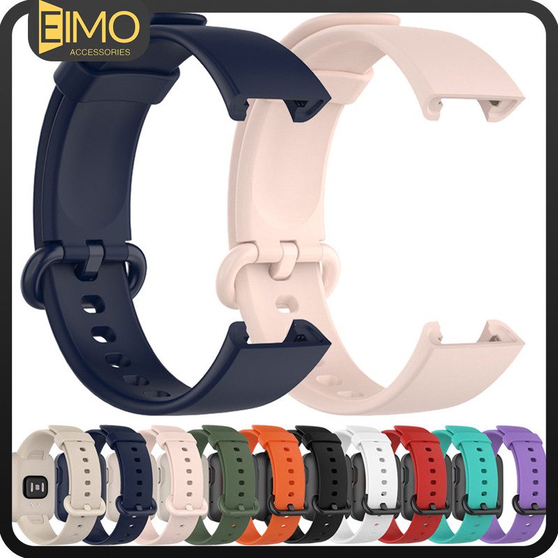 สายซิลิโคนสำหรับนาฬิกา Redmi Watch 2 / Mi Watch 1 2 Lite Sport สายยางสำหรับนาฬิกาสมาร์ท Mi Poko Strap Watch