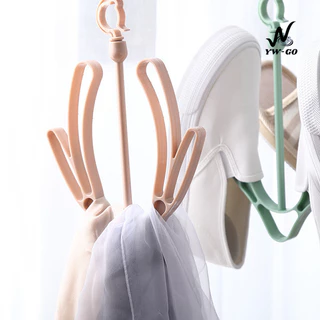 ไม้แขวนรองเท้า ตาก หัวเกี่ยวหมุนได้ 360องศา แขวนรองเท้า ถุงเท้า(พร้อมส่งค่ะ) G2959
