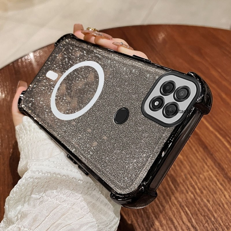 เคส oppo a15 oppo a15s a35 ใสสี่มุมหนาชุบซิลิโคนเคสโทรศัพท์ CCCCA5 - รูปที่ 3