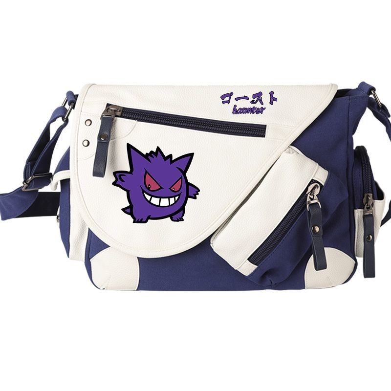 【พร้อมส่ง】กระเป๋า pokemon โปเกม่อน pikachu gengar eevee charizard bag backpack เป้นักเรียน travel ba