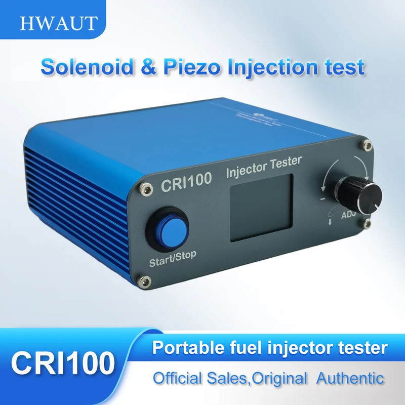 CRI100 Common Rail เครื่องทดสอบหัวฉีดสําหรับ Bosch Densso Delphhi แม่เหล็กไฟฟ้า Piezoelectric CAT C7