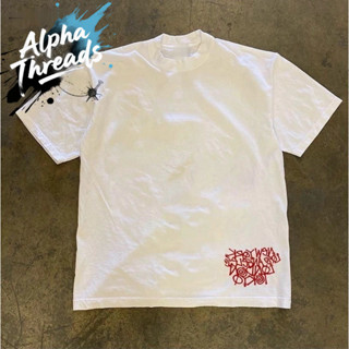 (จัดส่งตลอด 24 ชั่วโมง)tshirt oversize White T-shirt COTTON …