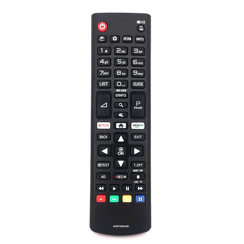 ใช้ New Replacement Remote AKB75095308 สําหรับสมาร์ททีวี LG UJ6307 UJ6309 UJ630V LJ610V