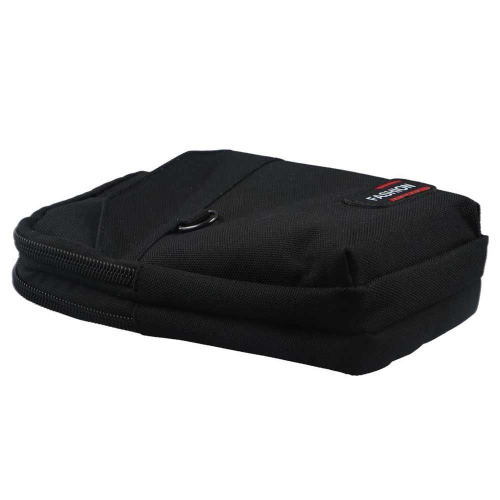 Pixelpower เข็มขัดเอวกระเป๋า Camping ไนลอน Colth ทนทานสีเขียวผู้ชายกระเป๋าโทรศัพท์กลางแจ้ง EDC Molle กระเป๋า - รูปที่ 3