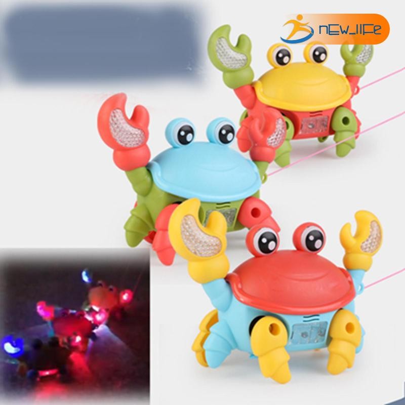 [Shiwaki5] Crab Baby Water Beach Toys 3D Funny Crab Bath Toys for Boy Girls Gifts